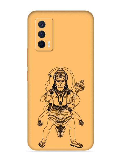 Indian God Hanuman Embossed Soft Silicone Case for Iqoo 7 (5G) Zapvi