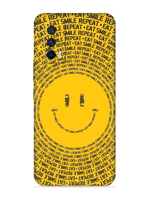 Smiley Embossed Soft Silicone Case for Iqoo 7 (5G)