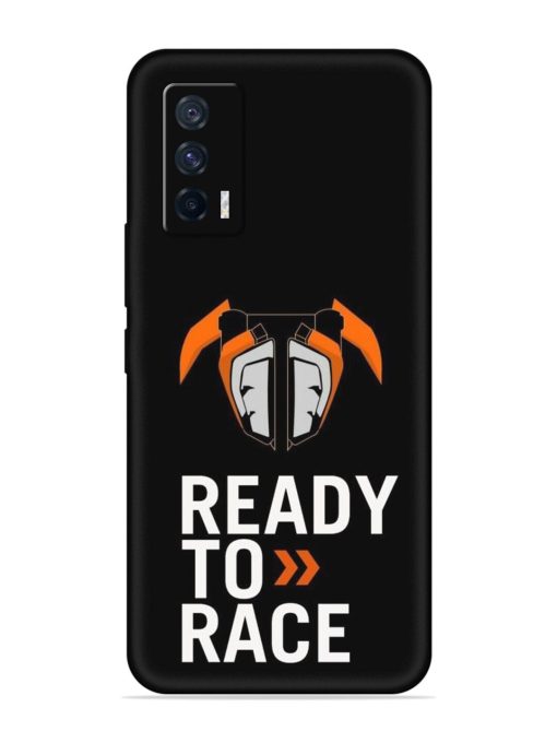 Ready To Race Embossed Soft Silicone Case for Iqoo 7 (5G) Zapvi