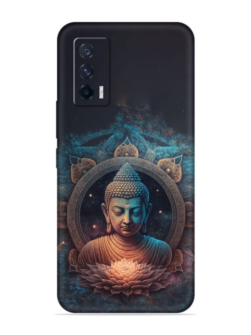 Gautam Buddha Embossed Soft Silicone Case for Iqoo 7 (5G) Zapvi