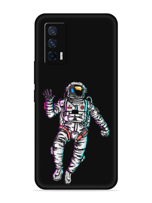 Spaceman Embossed Soft Silicone Case for Iqoo 7 (5G) Zapvi