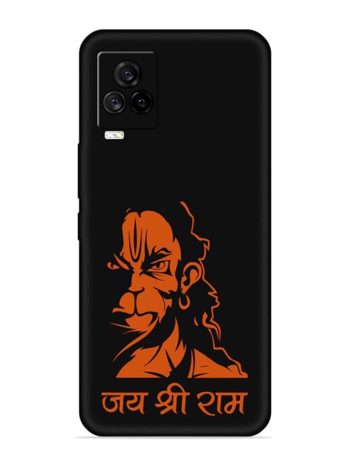 Angry Hanuman Embossed Soft Silicone Case for Iqoo 7 Legend (5G) Zapvi