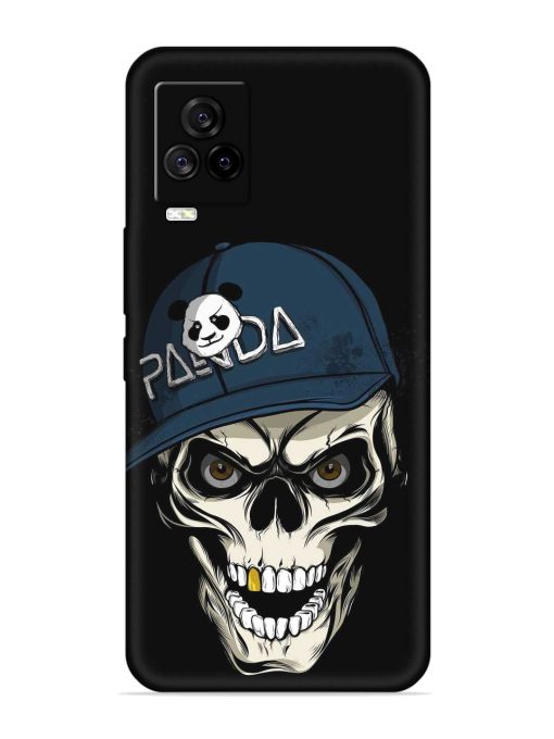 Panda Skull Embossed Soft Silicone Case for Iqoo 7 Legend (5G)