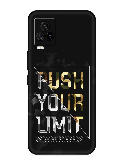 Push Your Limits Embossed Soft Silicone Case for Iqoo 7 Legend (5G) Zapvi