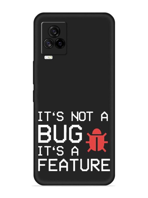 Not Bug Feature Embossed Soft Silicone Case for Iqoo 7 Legend (5G) Zapvi