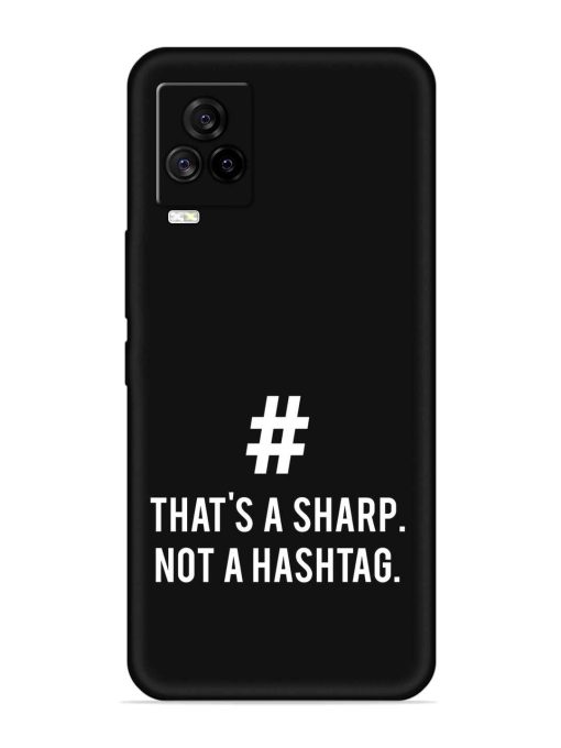 Thats Sharp Not Embossed Soft Silicone Case for Iqoo 7 Legend (5G) Zapvi