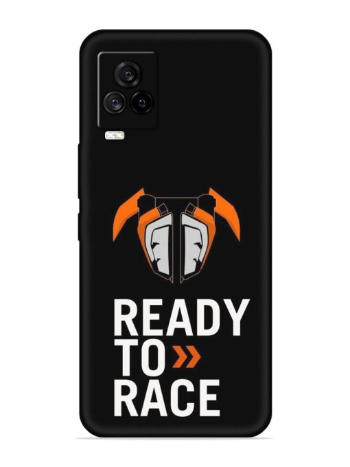 Ready To Race Embossed Soft Silicone Case for Iqoo 7 Legend (5G)