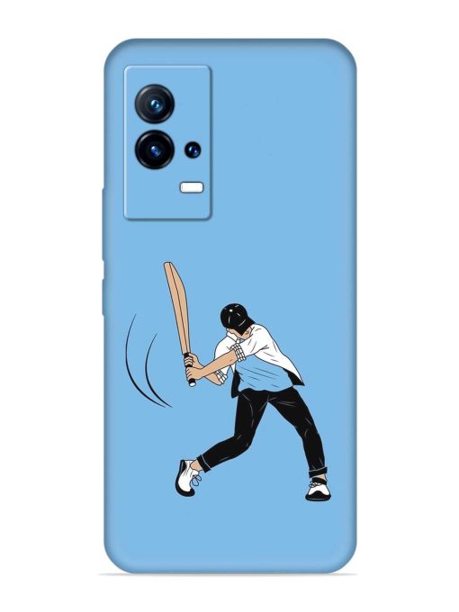 Cricket Gully Boy Embossed Soft Silicone Case for Iqoo 9 (5G)