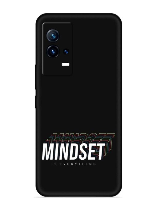 Mindset Everything Slogan Embossed Soft Silicone Case for Iqoo 9 (5G)