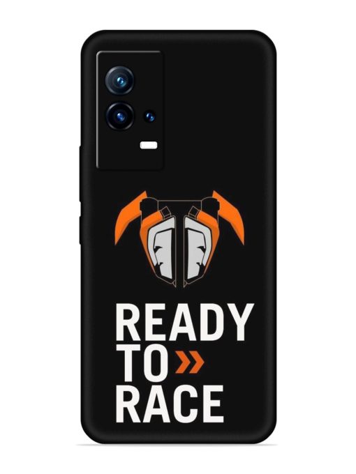 Ready To Race Embossed Soft Silicone Case for Iqoo 9 (5G)