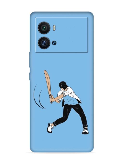 Cricket Gully Boy Embossed Soft Silicone Case for Iqoo 9 Pro Zapvi