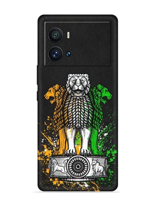 Pillars Of Ashoka Embossed Soft Silicone Case for Iqoo 9 Pro