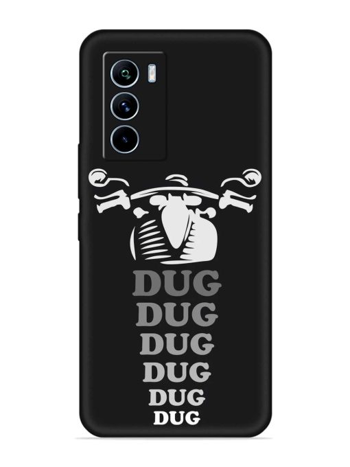 Dug Dug Dug Embossed Soft Silicone Case for Iqoo 9 Se (5G)