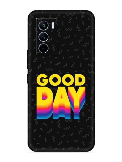 Good Day Embossed Soft Silicone Case for Iqoo 9 Se (5G) Zapvi