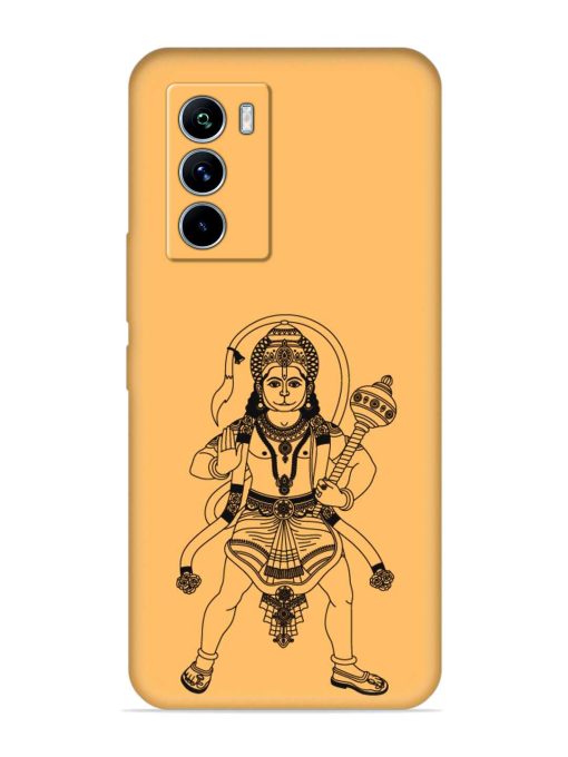 Indian God Hanuman Embossed Soft Silicone Case for Iqoo 9 Se (5G) Zapvi