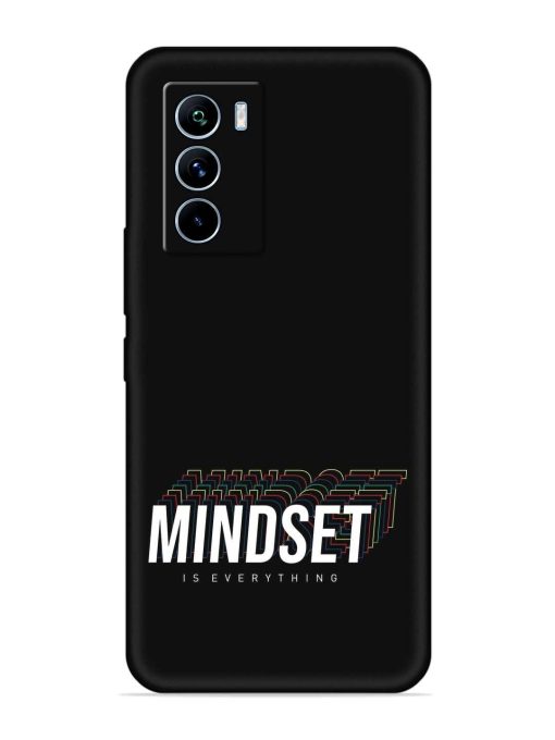 Mindset Everything Slogan Embossed Soft Silicone Case for Iqoo 9 Se (5G)