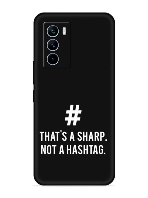 Thats Sharp Not Embossed Soft Silicone Case for Iqoo 9 Se (5G)