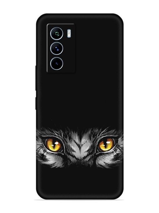 Scary Eye Embossed Soft Silicone Case for Iqoo 9 Se (5G) Zapvi