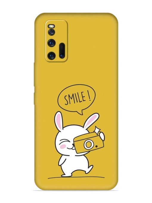 Hey Smile Please Embossed Soft Silicone Case for Iqoo Neo 3 Zapvi