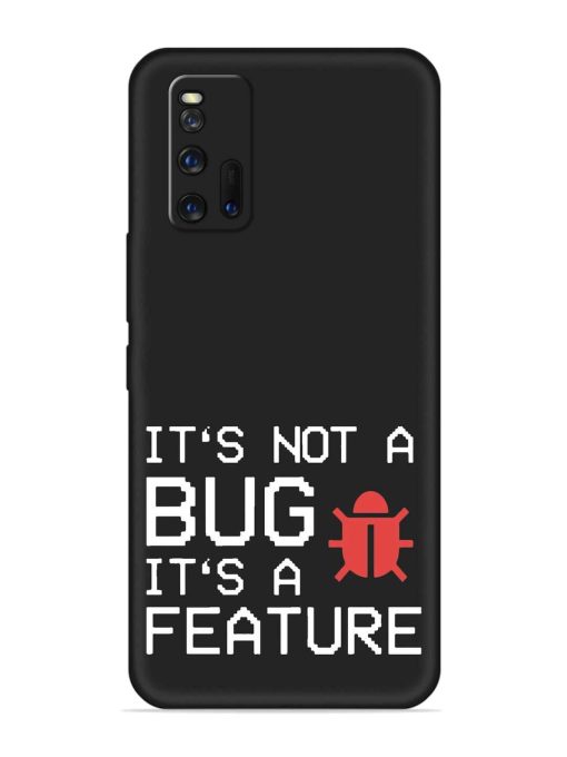 Not Bug Feature Embossed Soft Silicone Case for Iqoo Neo 3 Zapvi