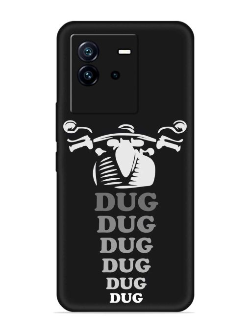 Dug Dug Dug Embossed Soft Silicone Case for Iqoo Neo 6 (5G) Zapvi