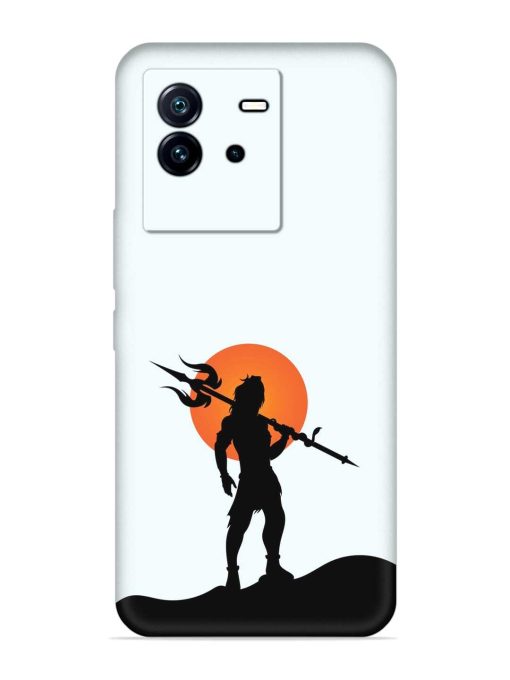 Lord Mahadev Trendy Embossed Soft Silicone Case for Iqoo Neo 6 (5G) Zapvi