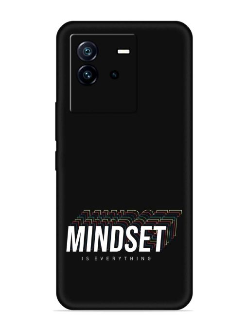 Mindset Everything Slogan Embossed Soft Silicone Case for Iqoo Neo 6 (5G) Zapvi