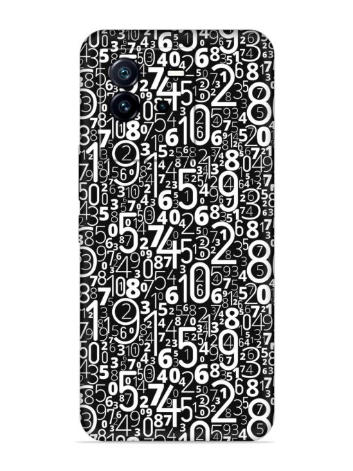 Many Numbers Different Embossed Soft Silicone Case for Iqoo Neo 6 (5G)