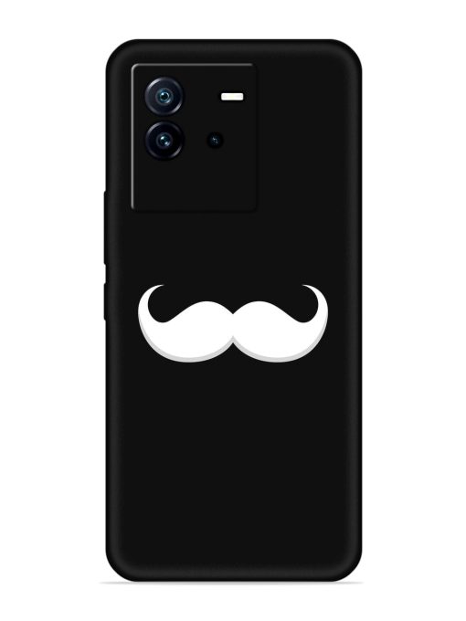 Mustache Vector Embossed Soft Silicone Case for Iqoo Neo 6 (5G) Zapvi