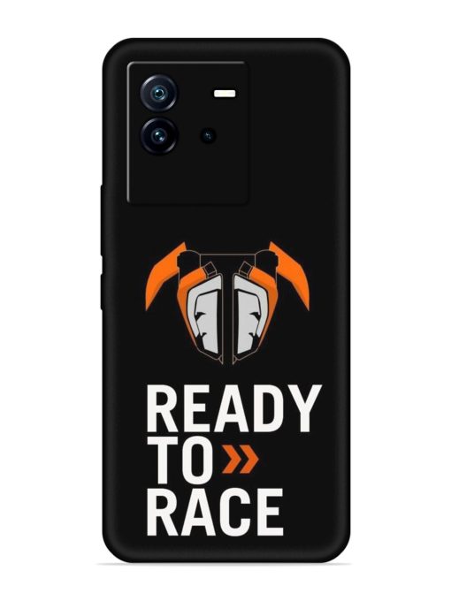 Ready To Race Embossed Soft Silicone Case for Iqoo Neo 6 (5G) Zapvi