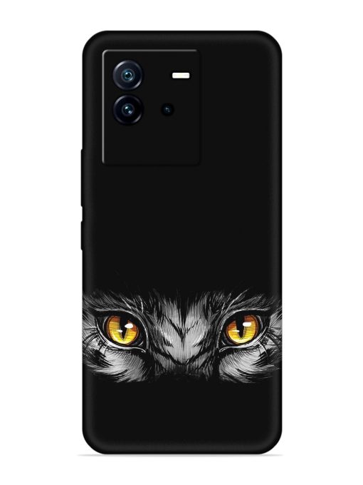 Scary Eye Embossed Soft Silicone Case for Iqoo Neo 6 (5G) Zapvi