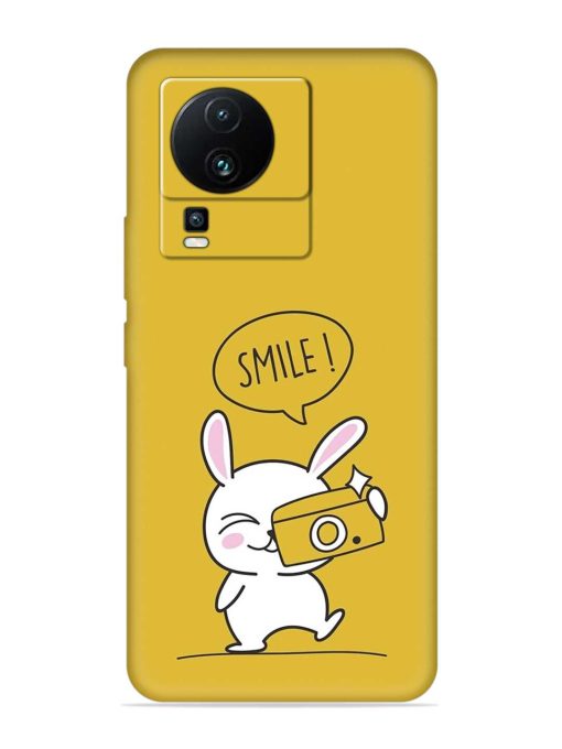 Hey Smile Please Embossed Soft Silicone Case for Iqoo Neo 7 (5G)