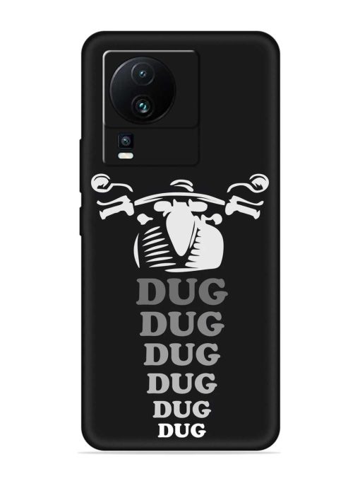 Dug Dug Dug Embossed Soft Silicone Case for Iqoo Neo 7 (5G) Zapvi