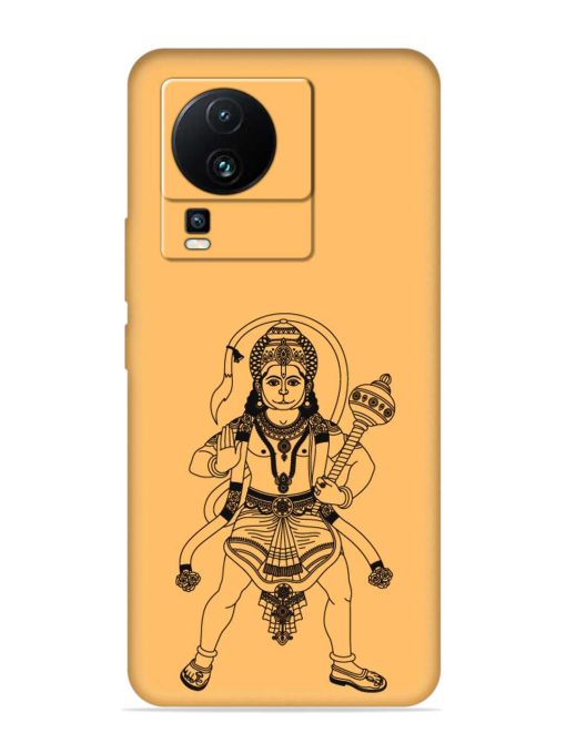 Indian God Hanuman Embossed Soft Silicone Case for Iqoo Neo 7 (5G) Zapvi