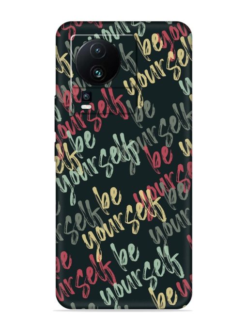 Yourself Seamless Embossed Soft Silicone Case for Iqoo Neo 7 (5G) Zapvi