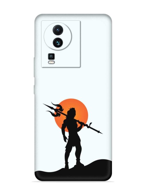 Lord Mahadev Trendy Embossed Soft Silicone Case for Iqoo Neo 7 Pro (5G)