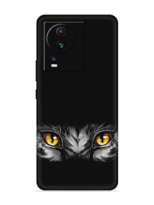 Scary Eye Embossed Soft Silicone Case for Iqoo Neo 7 Pro (5G)