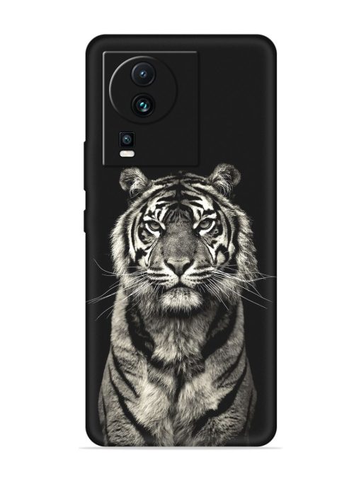 Tiger Art Embossed Soft Silicone Case for Iqoo Neo 7 Pro (5G) Zapvi