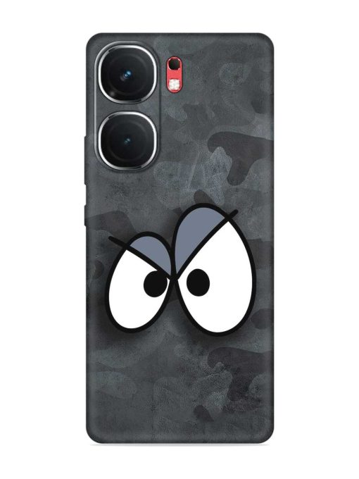 Big Eyes Night Mode Embossed Soft Silicone Case for Iqoo Neo 9 Pro (5G)