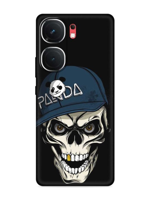 Panda Skull Embossed Soft Silicone Case for Iqoo Neo 9 Pro (5G)