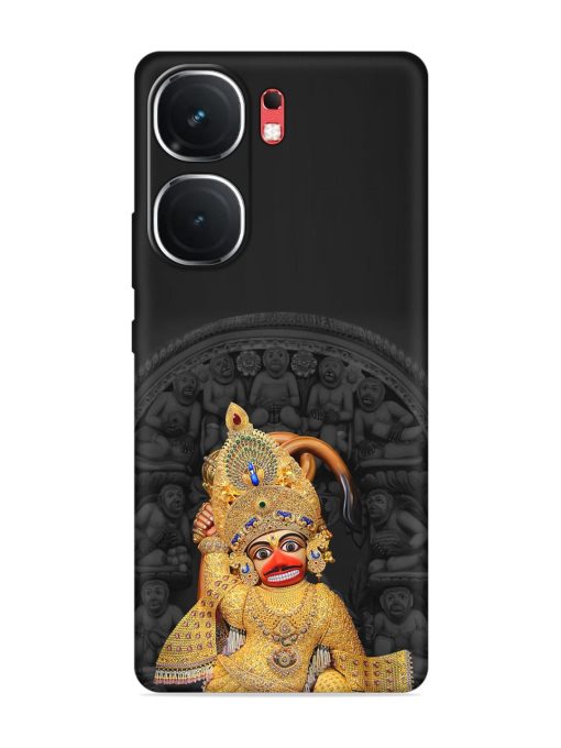 Indian Gold Hanuman Embossed Soft Silicone Case for Iqoo Neo 9 Pro (5G)