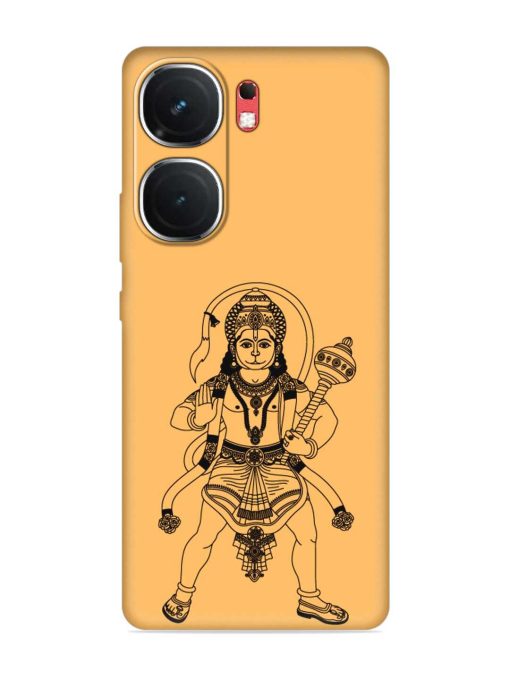 Indian God Hanuman Embossed Soft Silicone Case for Iqoo Neo 9 Pro (5G)