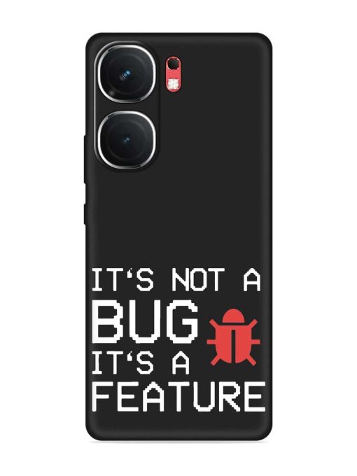 Not Bug Feature Embossed Soft Silicone Case for Iqoo Neo 9 Pro (5G)