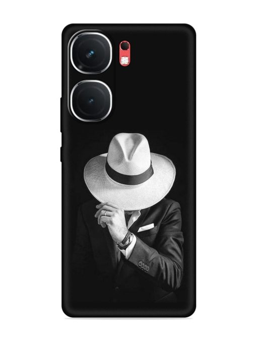 Men Under Hat Embossed Soft Silicone Case for Iqoo Neo 9 Pro (5G) Zapvi