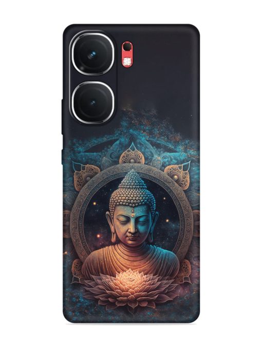 Gautam Buddha Embossed Soft Silicone Case for Iqoo Neo 9 Pro (5G)