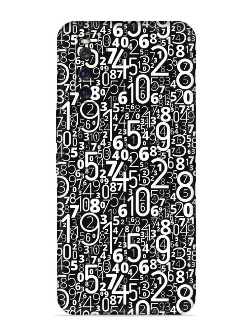 Many Numbers Different Embossed Soft Silicone Case for Iqoo Z1 Zapvi