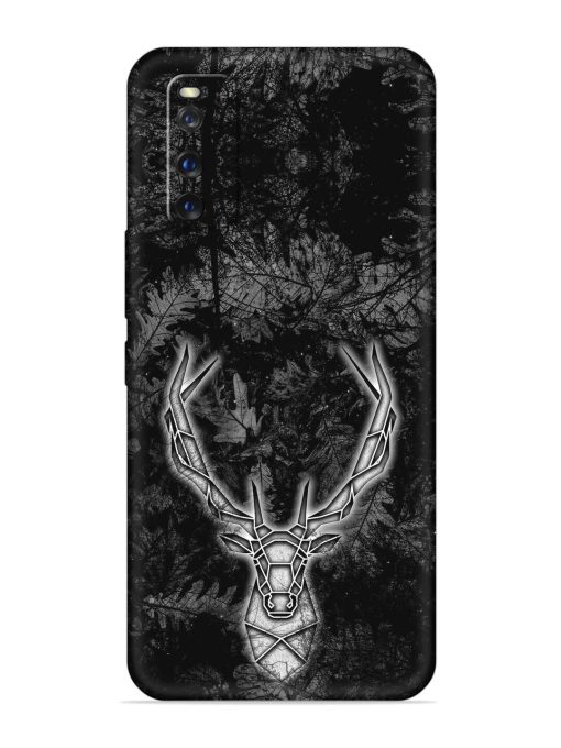 Ancient Deer Embossed Soft Silicone Case for Iqoo Z1 Zapvi