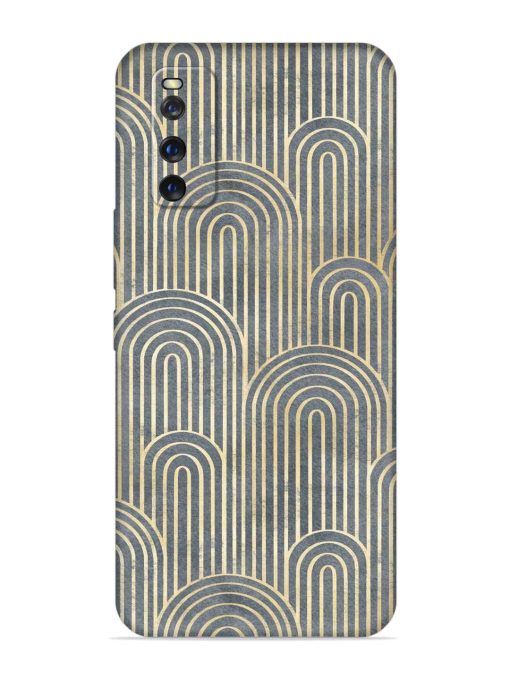 Art Deco Style Embossed Soft Silicone Case for Iqoo Z1 Zapvi