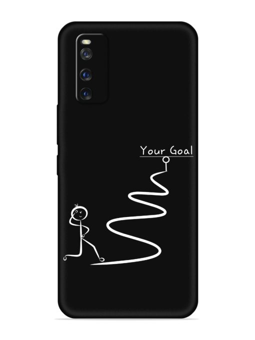 Your Goal Embossed Soft Silicone Case for Iqoo Z1