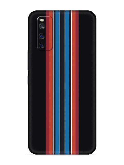 Vertical Strips Embossed Soft Silicone Case for Iqoo Z1